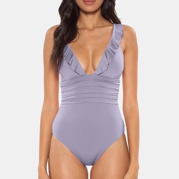 Soluna Other - Soluna Under the  Sun Pleated Ruffled One-Piece S
